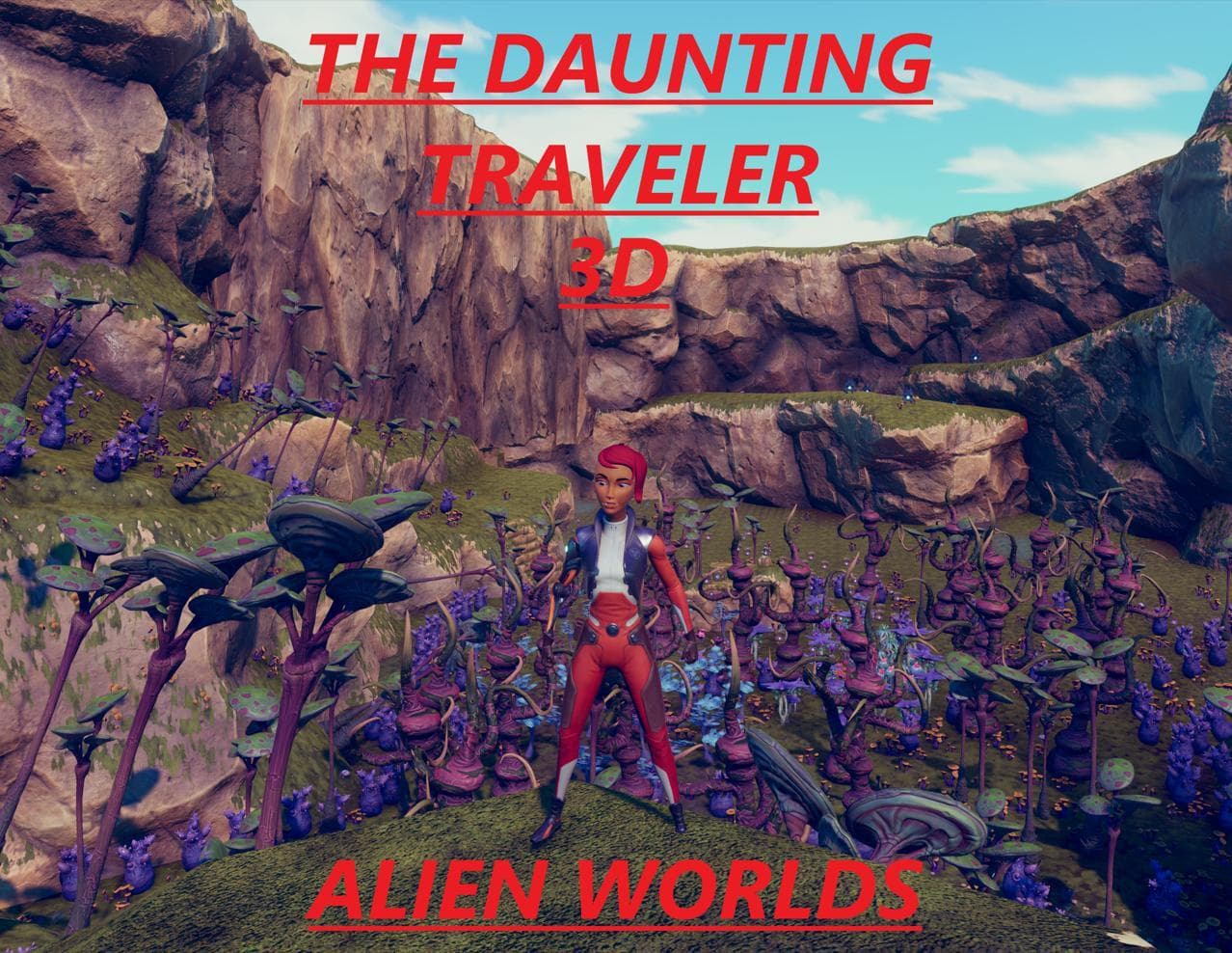 The Daunting Traveler 3D Alien Worlds screenshot 2