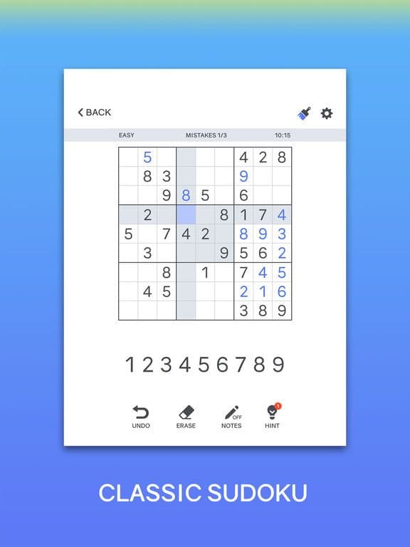 Sudoku Classic Daily Puzzle screenshot 2