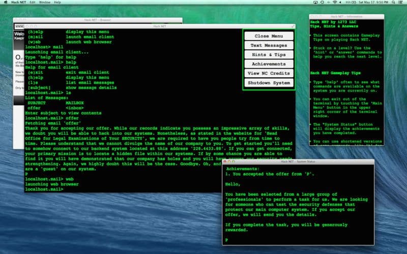 Hack NET screenshot 2