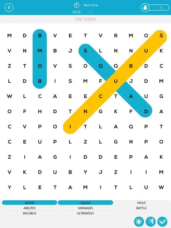 Word Search Game for Marvel & DC: Suicide Squad Edition screenshot 4