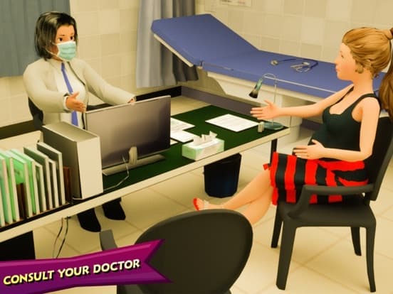 Pregnant Mom Life Simulator screenshot 4