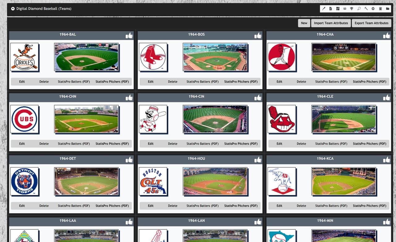 Digital Diamond Baseball V12 screenshot 4