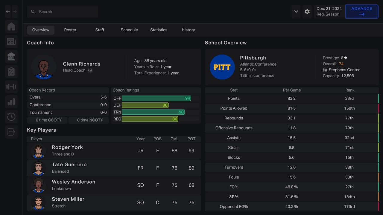 Campus Legends College Basketball screenshot 3