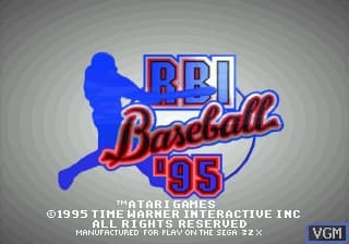 RBI Baseball 95 screenshot 2
