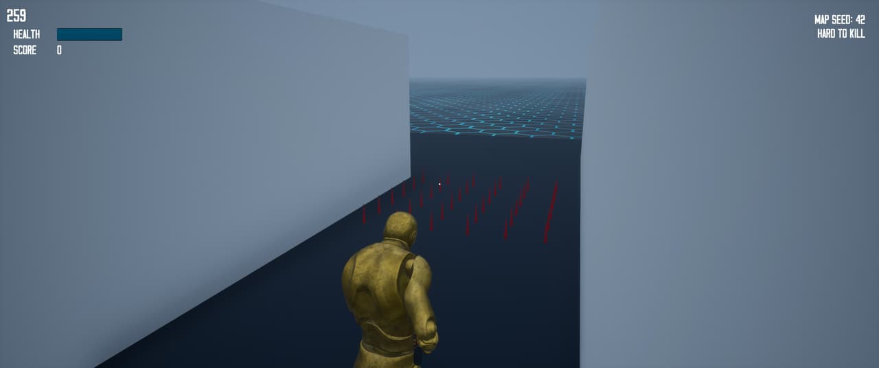 3D Monster Maze (itch)
