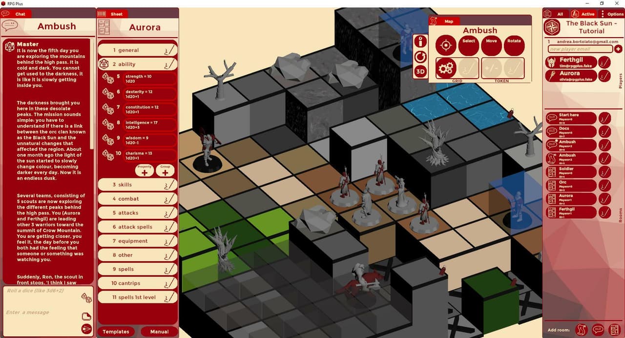 RPG Plus - Desktop & Mobile Tabletop Roleplaying screenshot 3