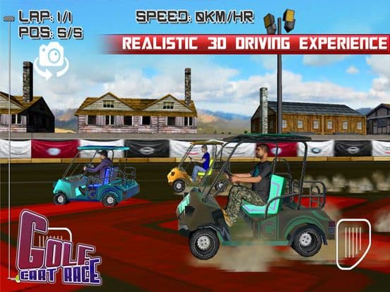 Golf Cart Race screenshot 3