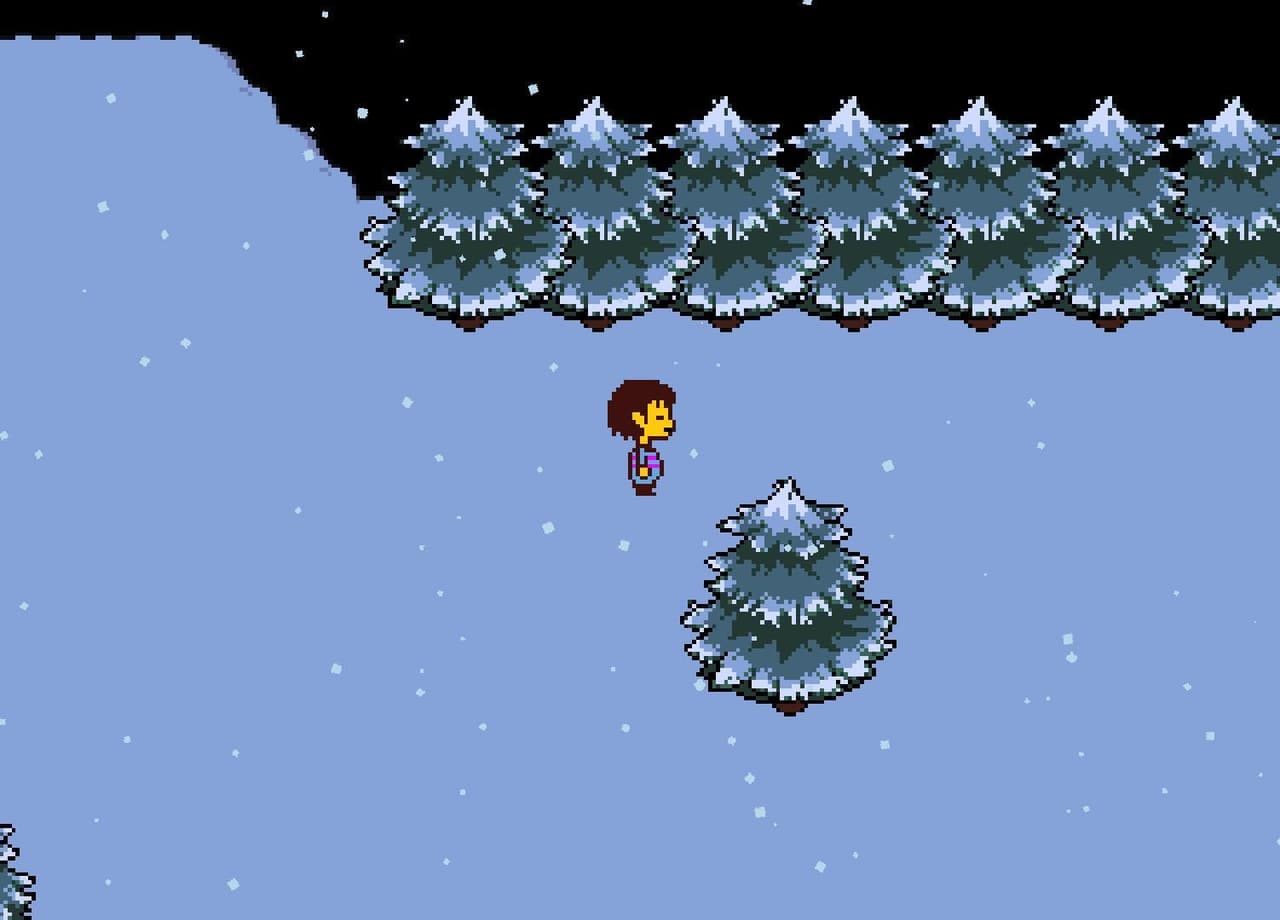 Undertale - Blue Snow screenshot 3