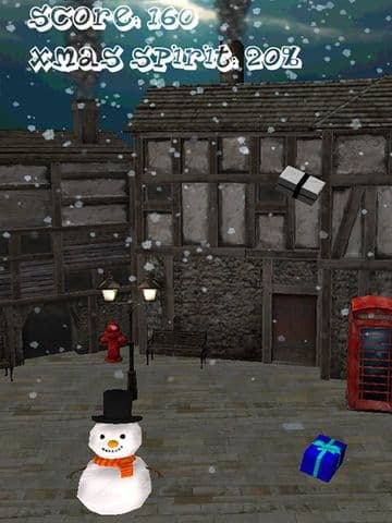 Secret snowman helps Santa