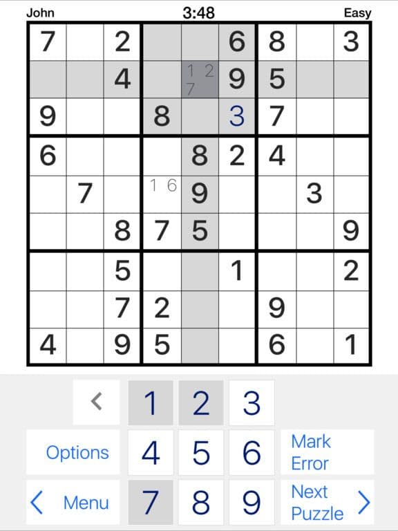 Pure Sudoku . screenshot 3