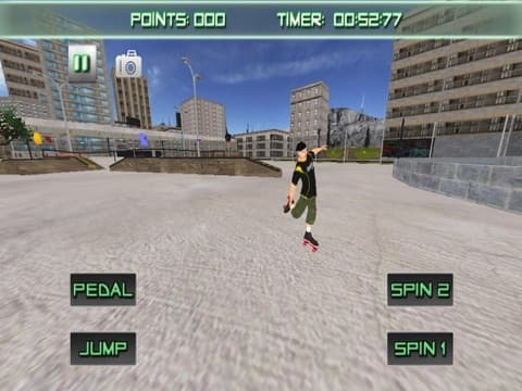 Roller Skating 3D Free Skate Action Board Game screenshot 4