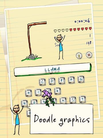 Hangman Hero FREE screenshot 2