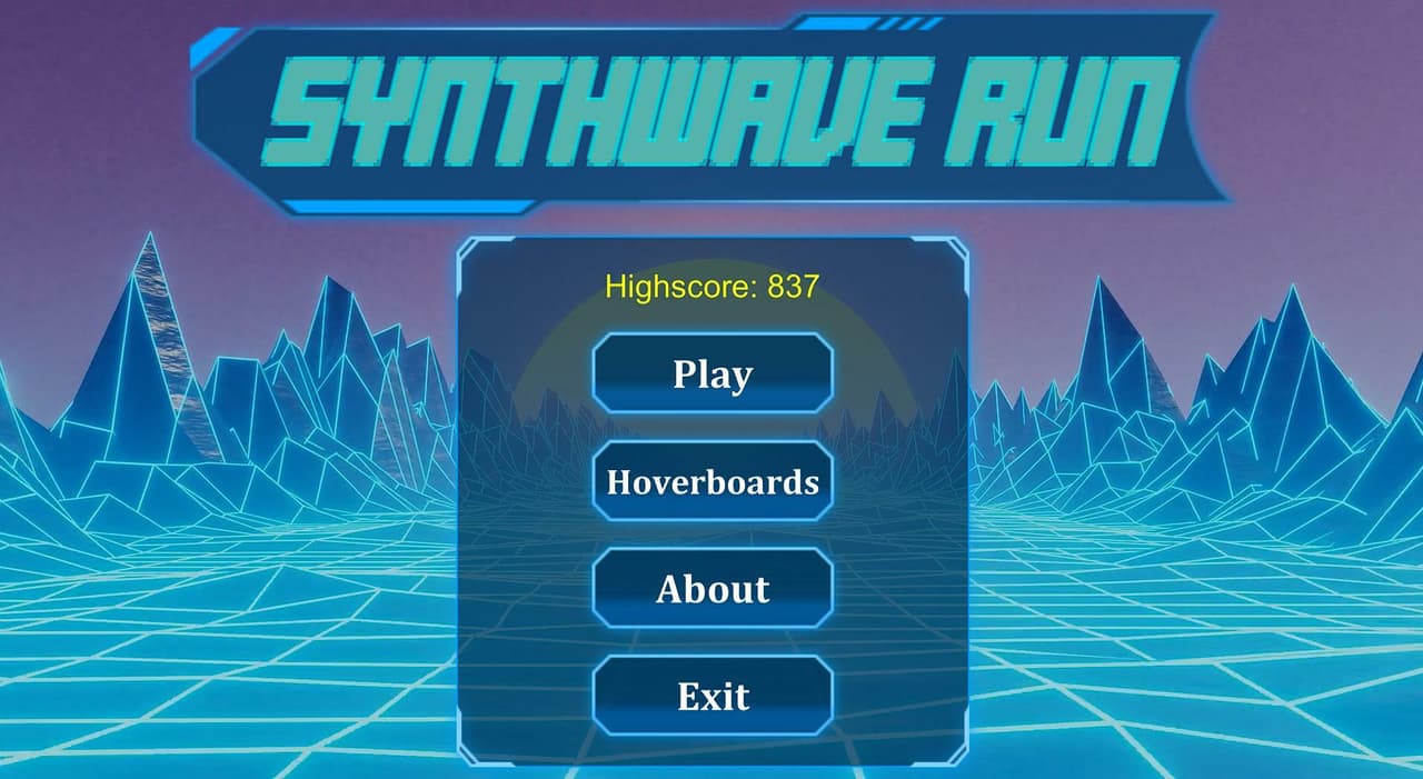 Synthwave Run screenshot 2