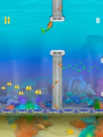 A Flappy Mermaid