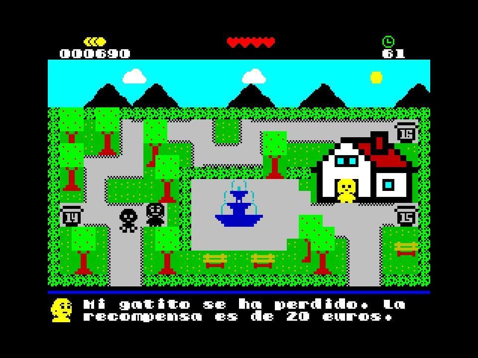 TRASHMAN Crisis Time ZX Spectrum 48/128k screenshot 3