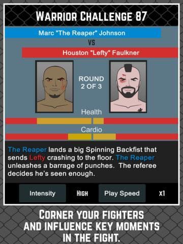 MMA Manager Free screenshot 2