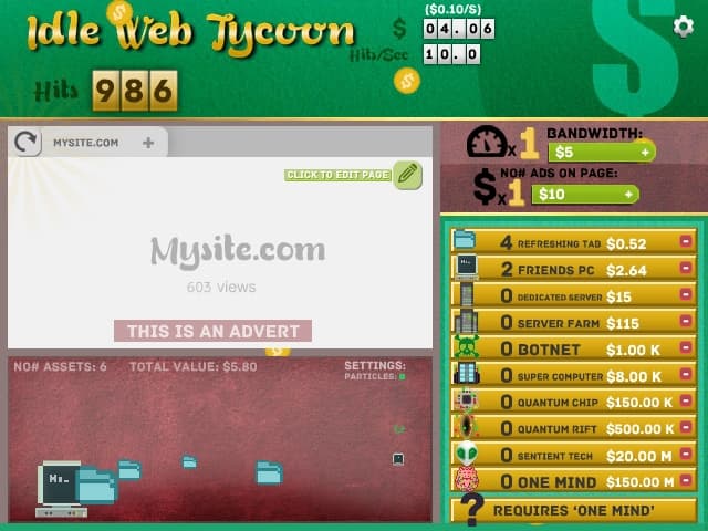 Idle Web Tycoon screenshot 2