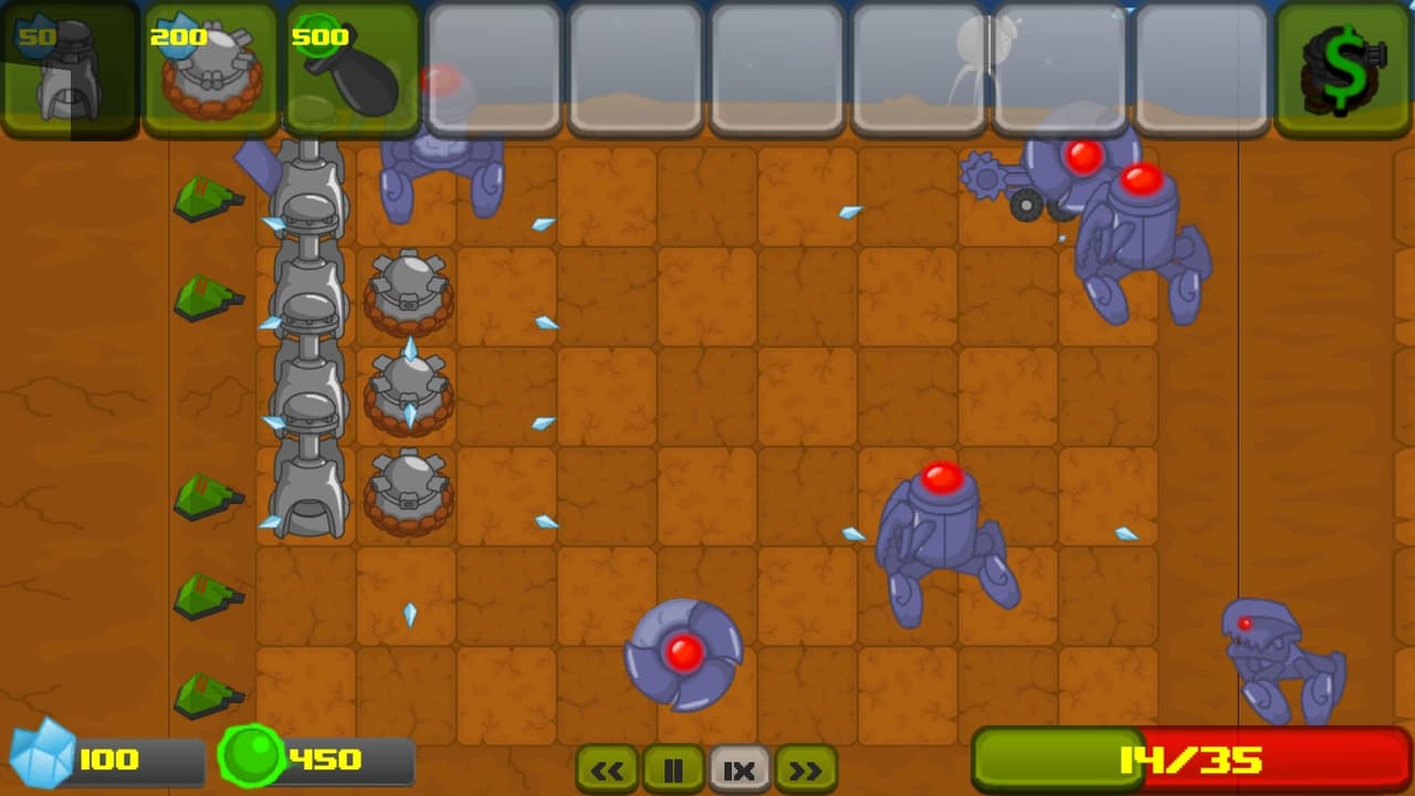 Martians Vs Robots screenshot 4