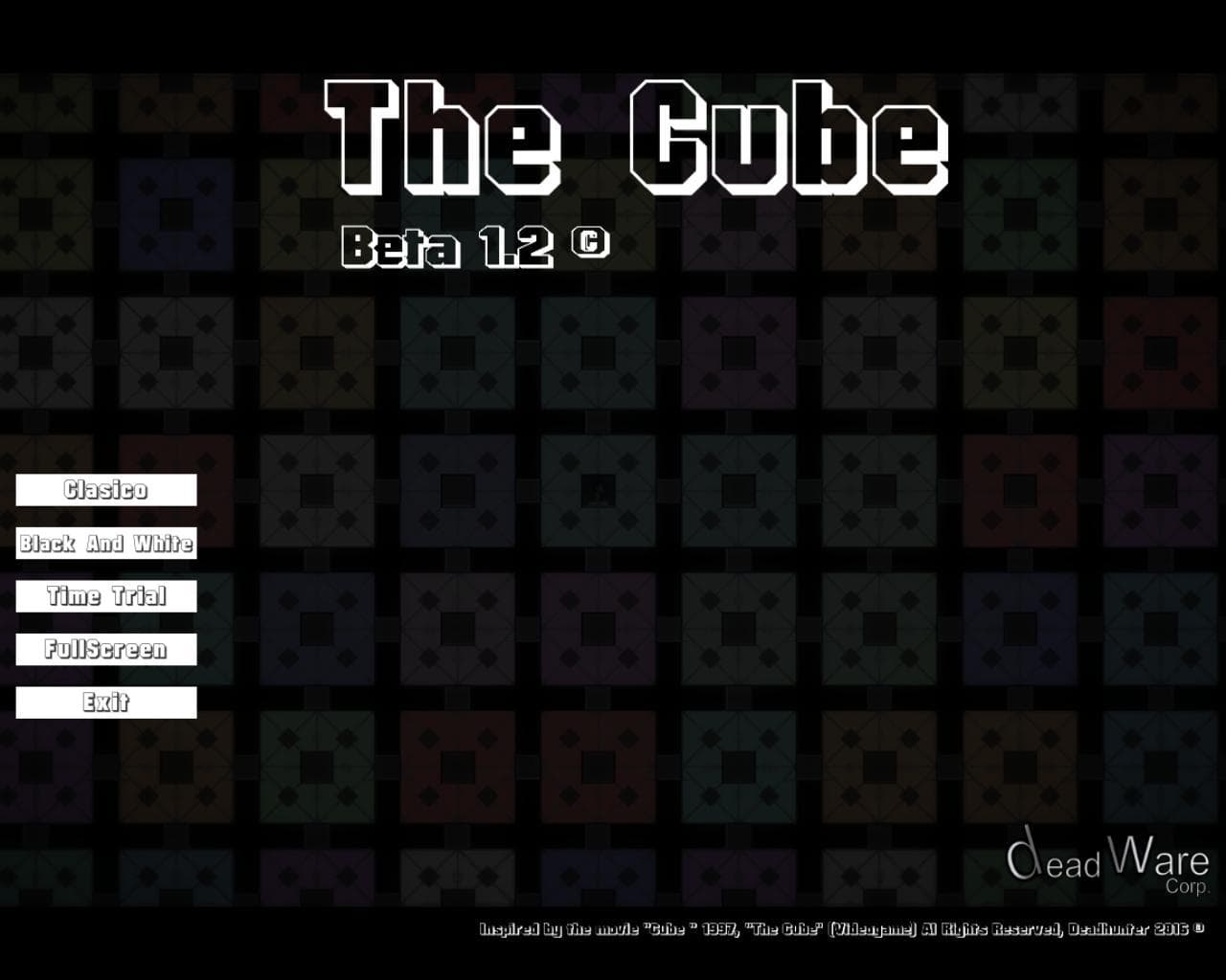 The Cube (itch) (deadhunter_13) screenshot 2