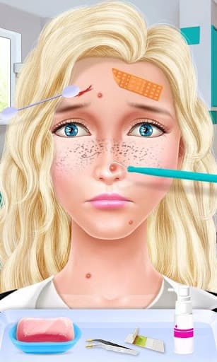 High School Salon: Beauty Skin screenshot 3