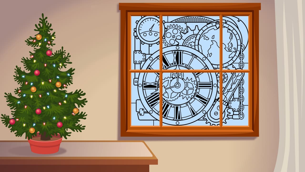 Glass Painting: Winter Art