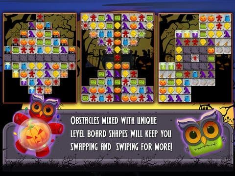 Halloween Drops 2 - Match three puzzle screenshot 5