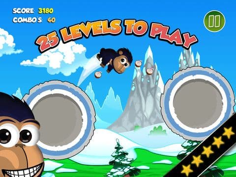 Super Swinging King Chimps Jungle Monkey Jump screenshot 5
