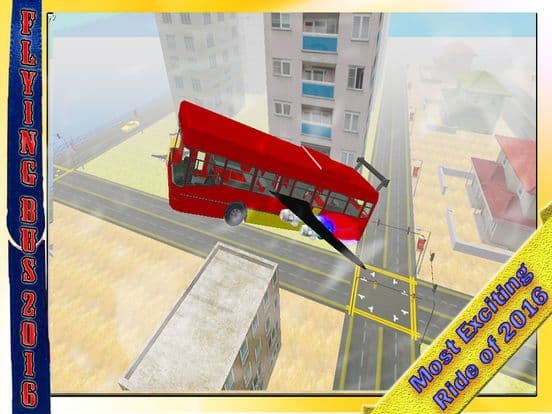 School Bus Jet 2016 – Flying Public Transport Flight with Extreme Skydiving Air Stunts screenshot 3