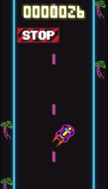 Neon Racer 0.1 screenshot 2