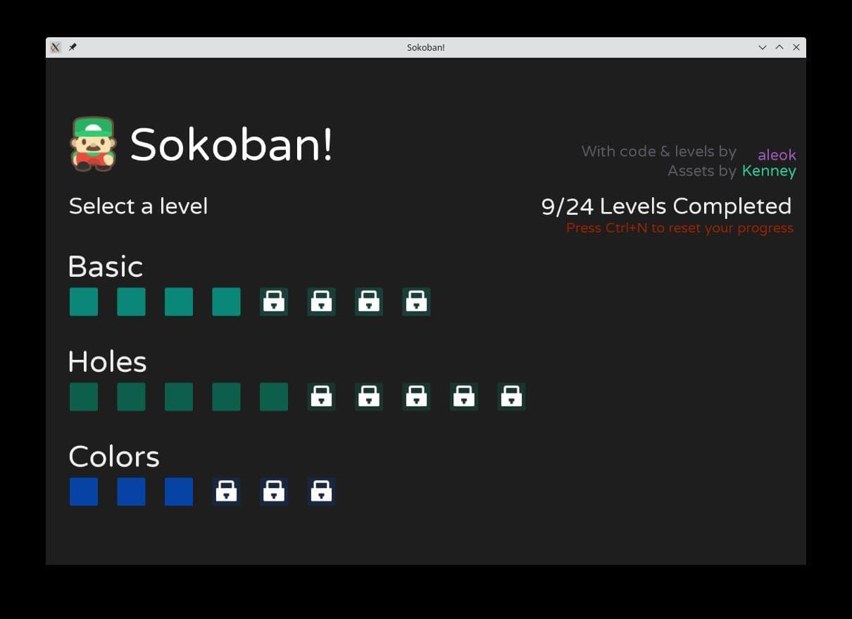 Sokoban! (aleok)