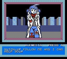 SENSELESS CITY: SPACE JESUS Homebrew NES Game screenshot 6
