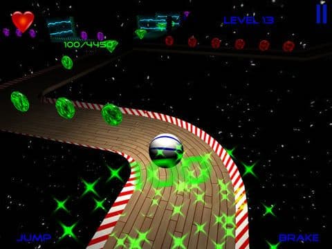 Extreme Ball Trip: Diamond Rush HD Free screenshot 2