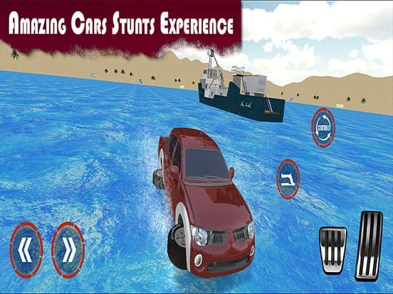 Real Water Surfer: Epic Beach Car Driving screenshot 4