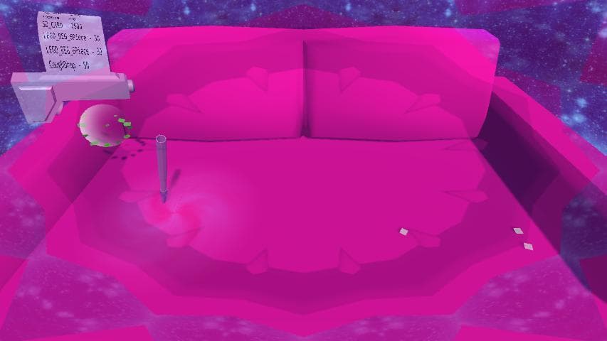 Cosmic Couch Cleanup Chronicles screenshot 2