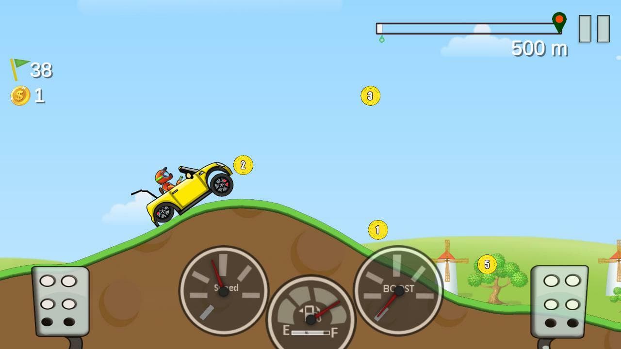 Hill Car Climb screenshot 2