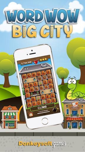 Word Wow Big City: Help a Worm screenshot 2