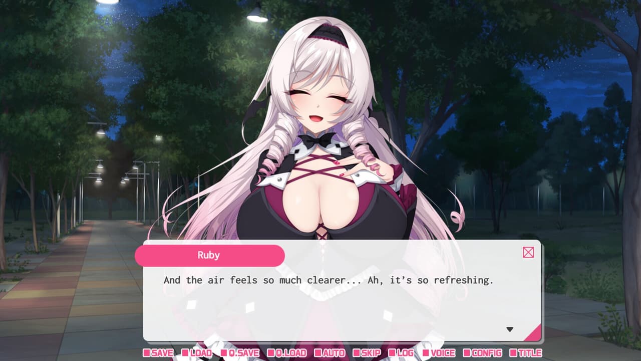 My oshi vtuber jumped through the screen and now were living together: I want to make a contract with the lady vampire screenshot 2
