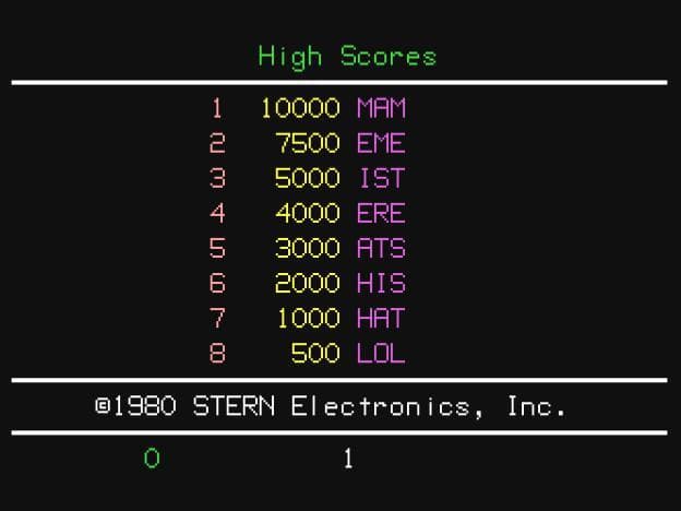 Berzerk (C64, PAL) screenshot 3