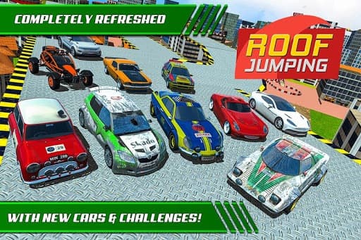 Roof Jumping Car Parking Games screenshot 2