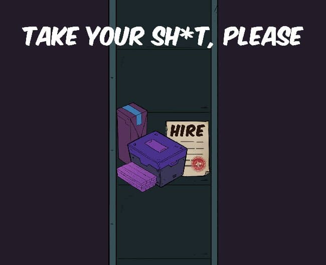 Take your sh*t,please