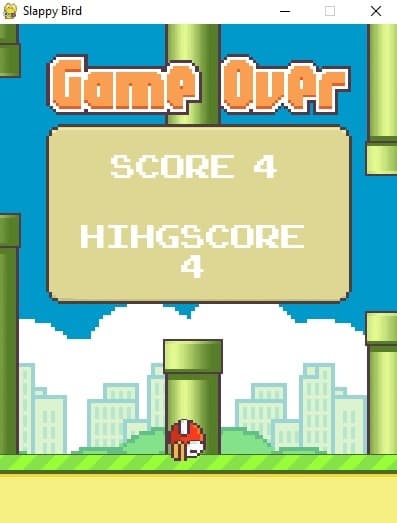 Flappy Bird Python screenshot 3