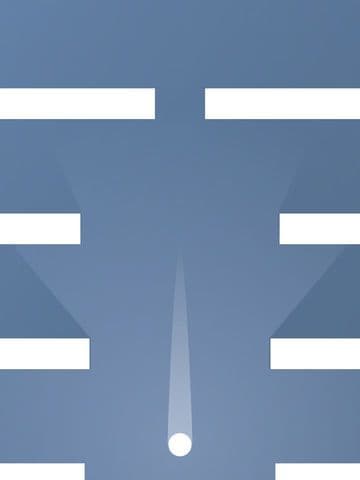 Impossible Dash Up - Touch to jump as far as you can & avoid the white tile screenshot 3