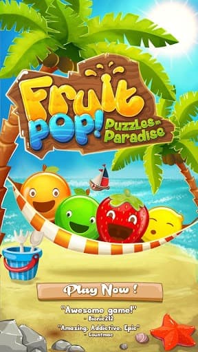 Fruit Pop! Puzzles in Paradise screenshot 6