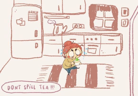 Dont spill tea ! screenshot 2