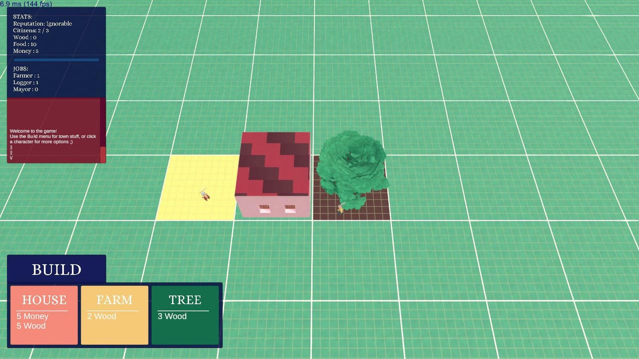 Citybuilder Wishes (AI Jam Build) screenshot 2