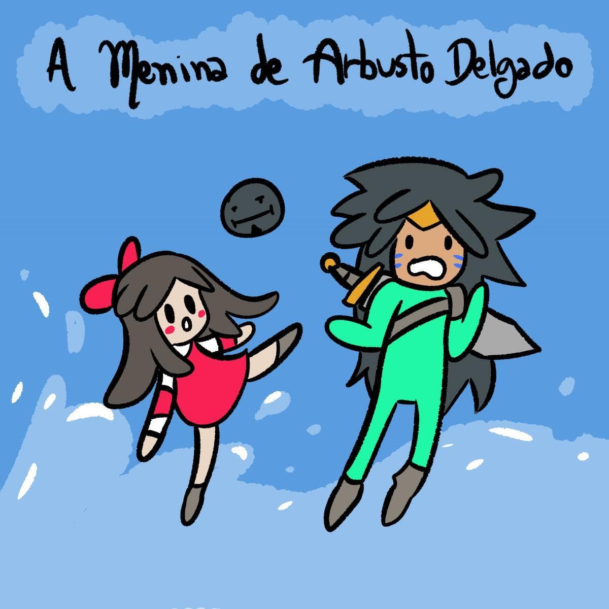 A Menina de Arbusto Delgado