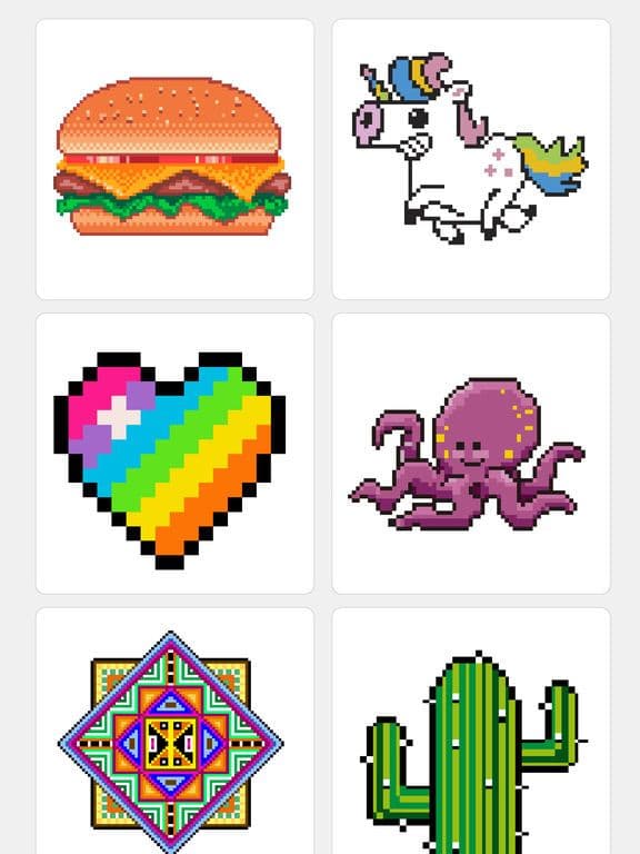 Color By Puzzle Coloring Book screenshot 4