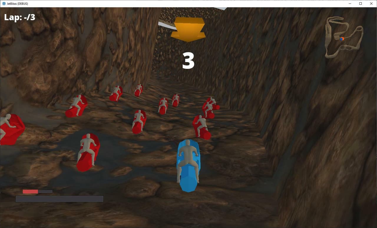 Hover Bike Racing Game screenshot 2