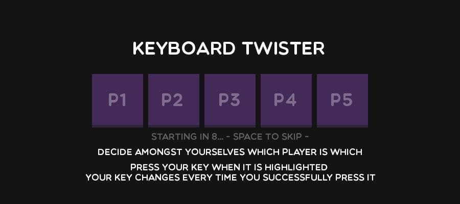Keyboard Twister screenshot 2