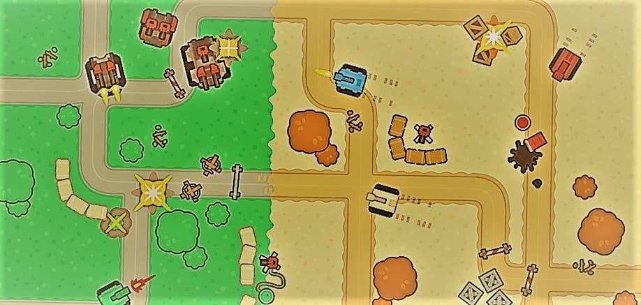 Tank Battle (itch) (Game392006) screenshot 2